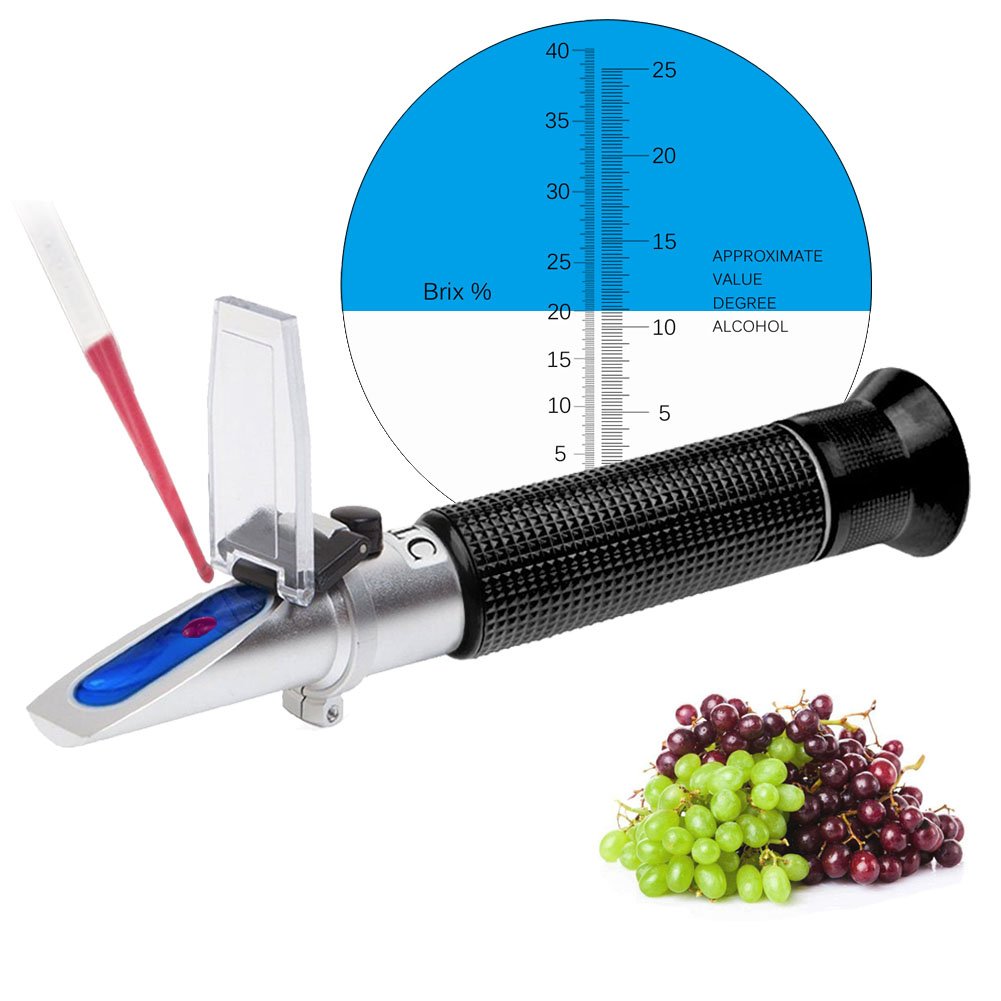 Refractometer-for-Grape-Wine-Brewing-Measuring-Sugar-Content-in-Original-Grape-Juice-and-Predicting-The-Wine-Alcohol-Degree
