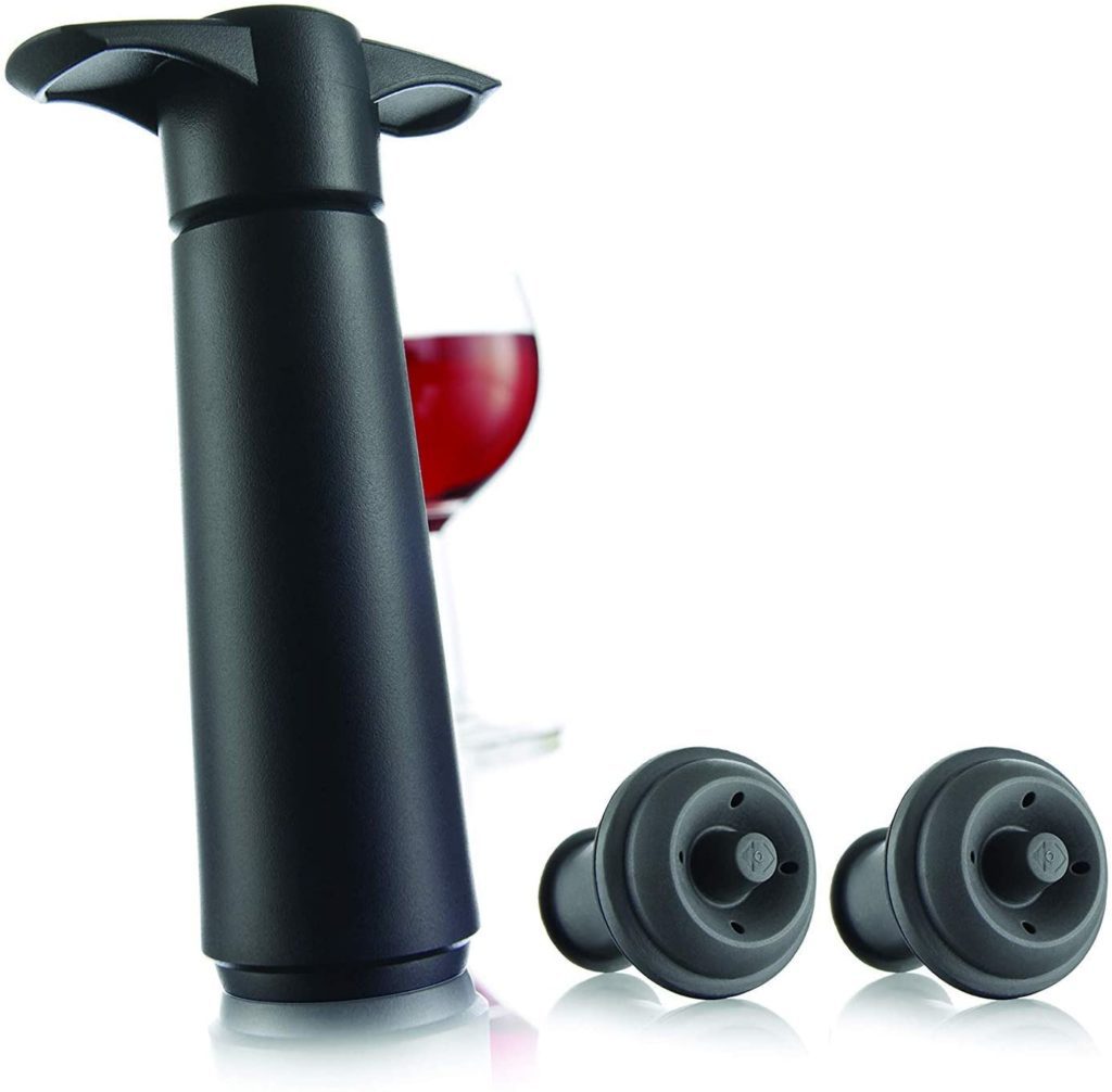 The Original Vacu Vin Wine Saver with 2 Vacuum Stoppers