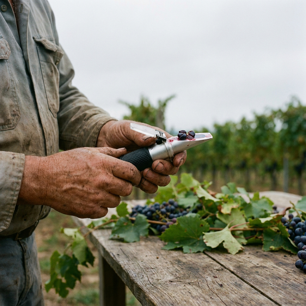 Grow Your Own Grapes, Then Make the Wine 4 Brix to Potential Alcohol